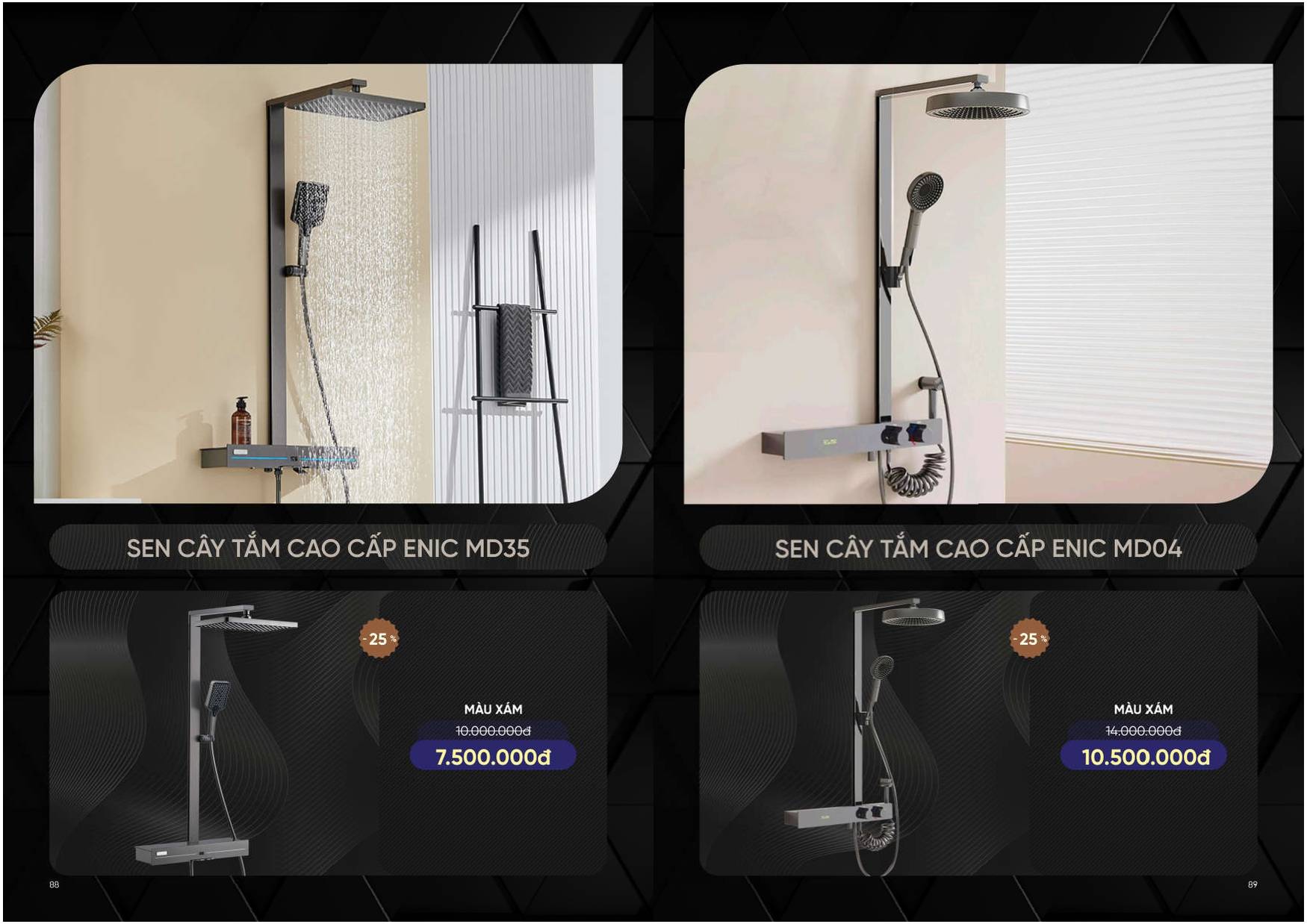 Bảng giá và Catalogue Thiết bị vệ sinh thông minh ENIC /Page 44